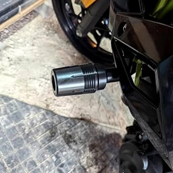 Amazon.com: ZYAKOMO CNC Motorcycle Frame Sliders Crash Pad